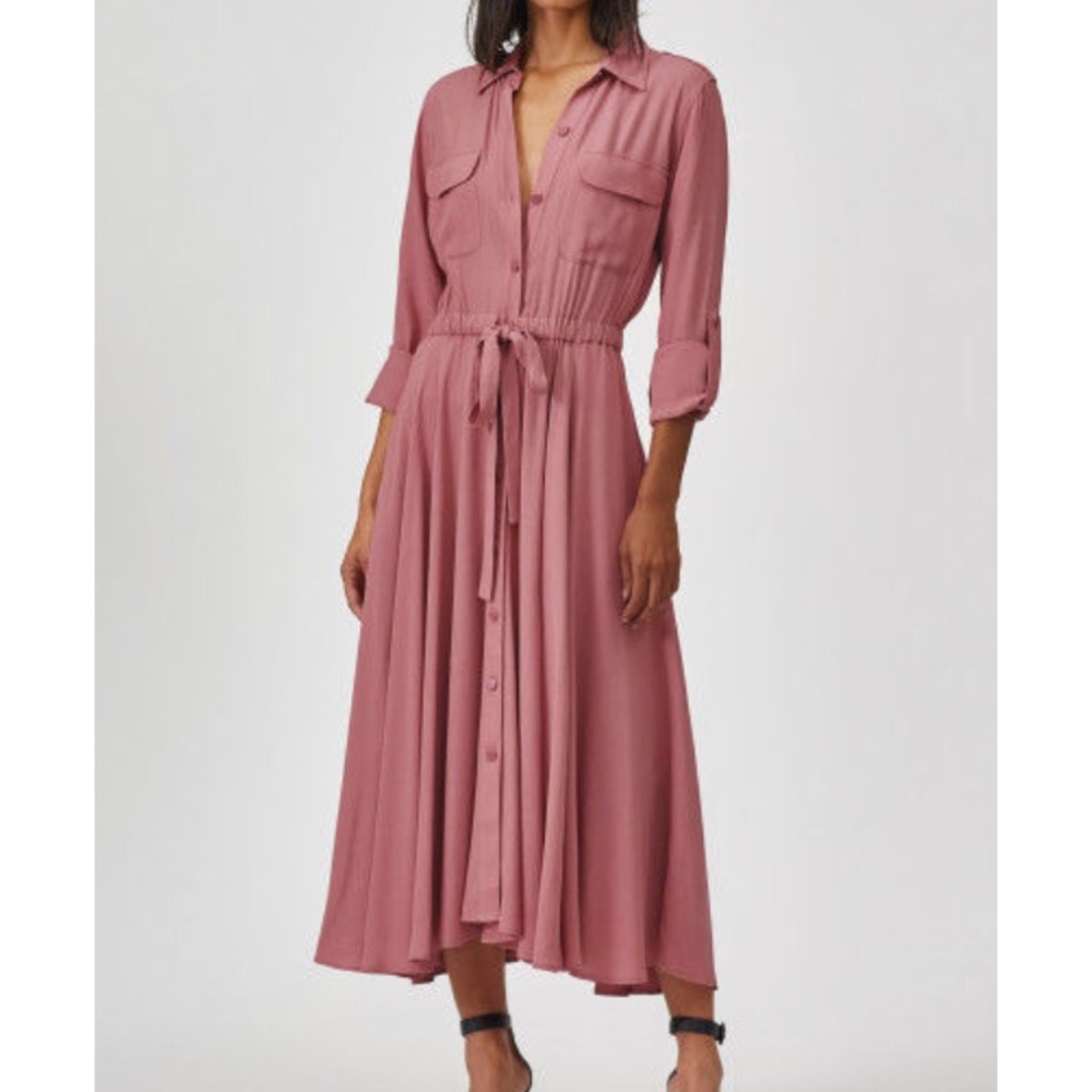 Equipment Jacquot Dress in Mesa Rose